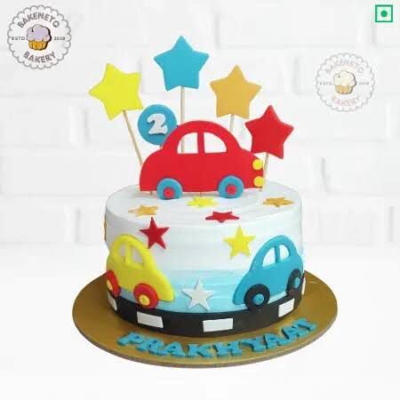 2 kg Car Cake